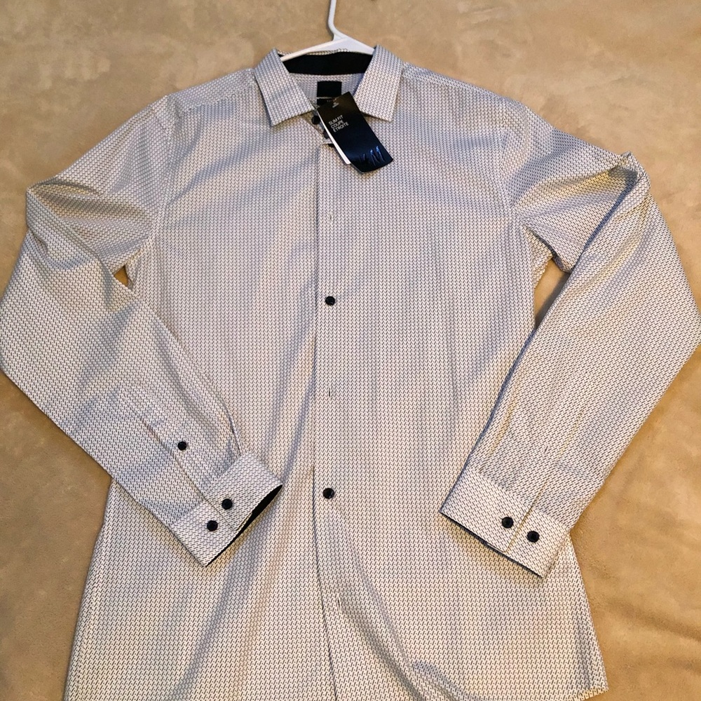 H&M Men’s Small Slim Fit Button Down Shirt